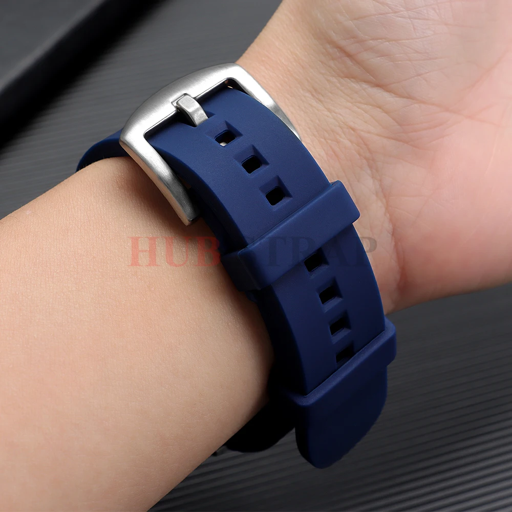 Silicone Waterproof Quick Release Watch Strap Bracelet