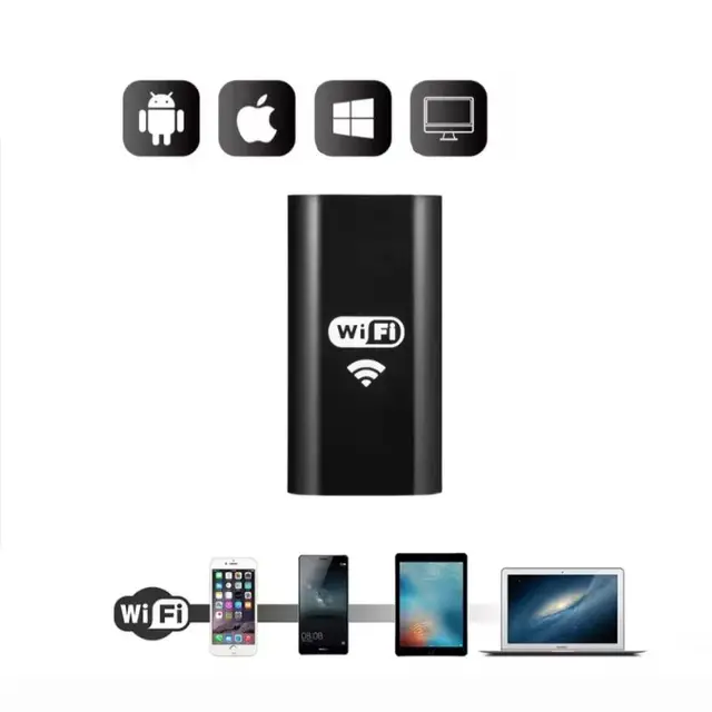 Wireless Transmitter WiFi box Adapter Line Models Endoscope Camera Otoscope 720P And Above Pixels for Android IOS Computer 1