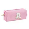 Makeup Pouch Waterproof Letter Cosmetic Storage Bags with Zipper Closure Capacity Makeup Organizer Pouches for Set of 2 Cosmetic 5
