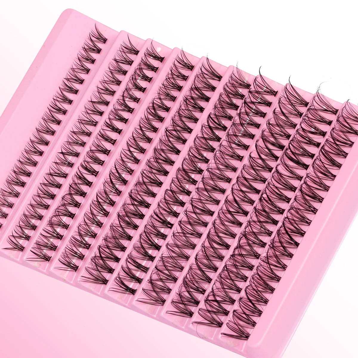 Individual Eyelash Extensions Soft Volume Natural Wispy Lash Clusters