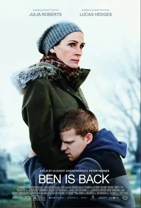 

Ben is Back (2018) Movie Art print Silk poster Home Wall Decor