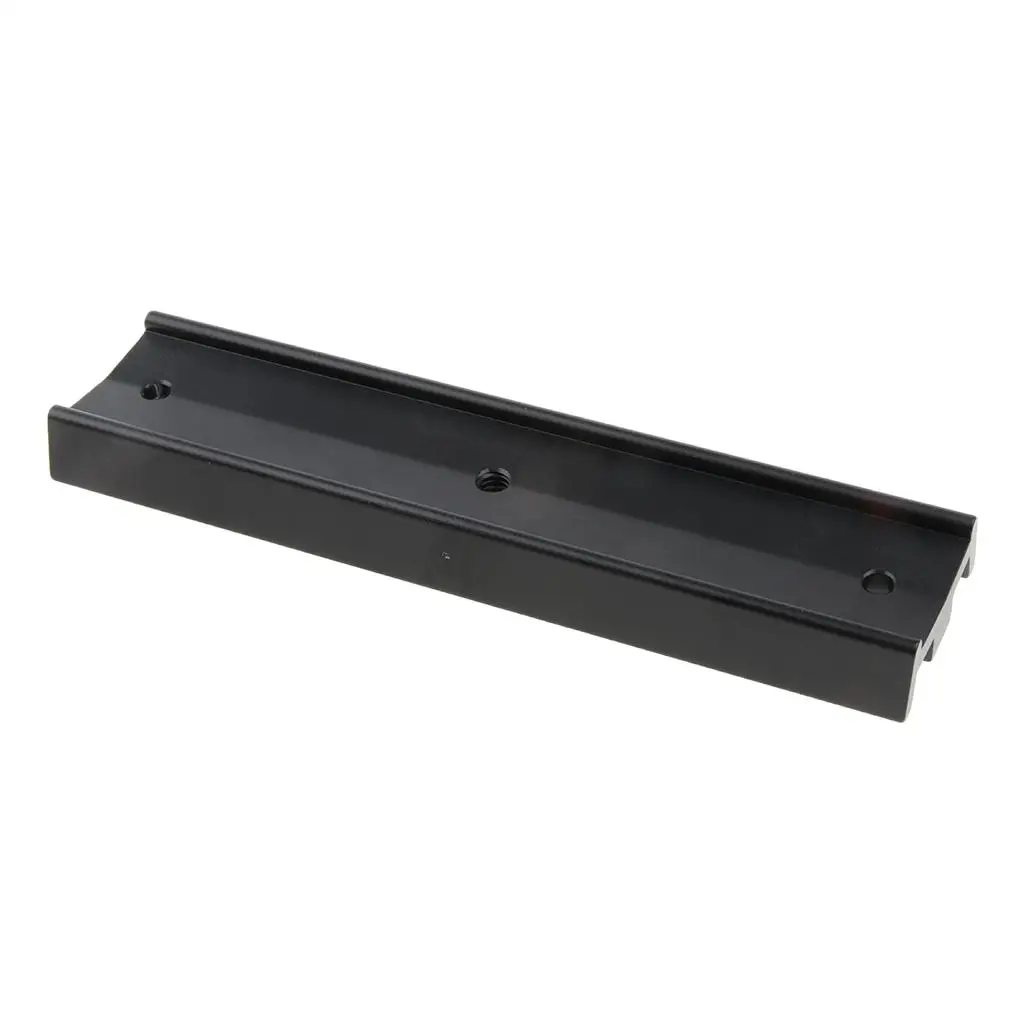 Metal Telescope Dovetail Mounting Plate for Equatorial Tripod Long Version-170mm (Black)