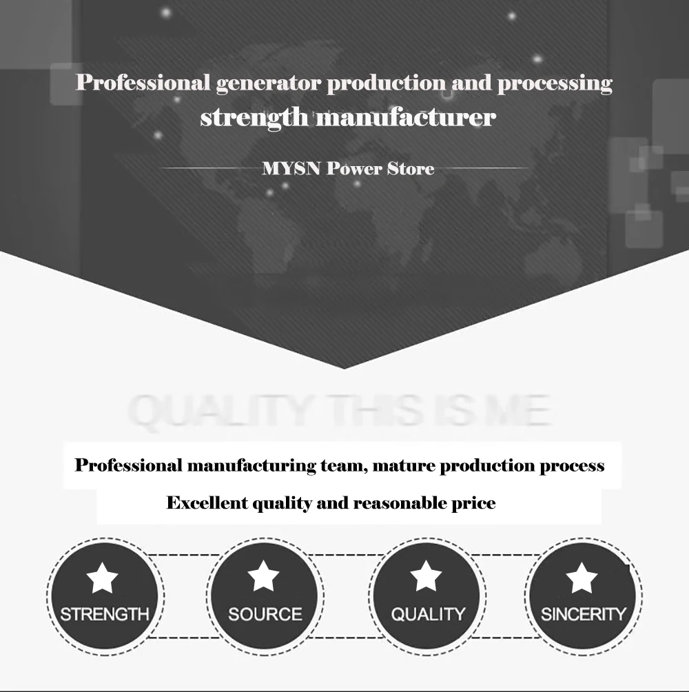 Description Picture 2 of item30KW 20KW 96V 110V 230V 380V Low RPM Permanent Magnet Generator 3 Phase AC Alternators Use For Motor Drive WaterTurbine