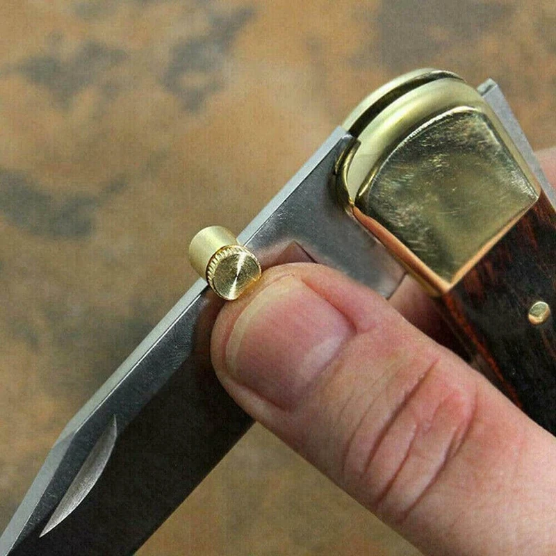 Thumb Stud Fit For Buck 110 Folding Knife Universal Replacement Thumb Button For Folding Hunting Knives Blade Durable 8 Packs