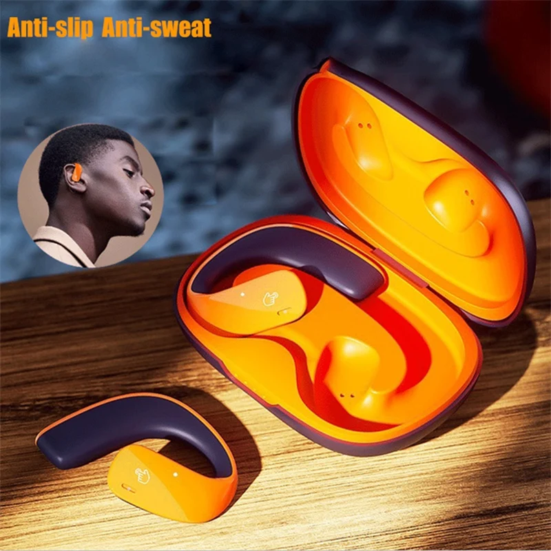 

1Set TWS 5.3 Earphones Hifi Stereo Waterproof Headphones Bone Conduction Earphones