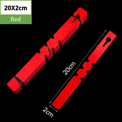 Waterproof Plastic Plant Hanging Tags - Gardening Label Tools for Garden Pots & Planters (50-100pcs) (Red)