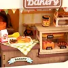Robotime Rolife Food Box Shop DIY Miniature House Kit Easy Assembly Building Block Kits for Children Kids Sweet Color Design 5