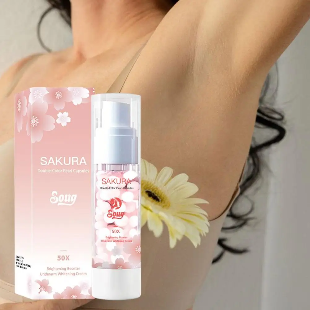 

Whitening Underarm Cream Repair Dark Skin Improve Pigmentation Dull Moisturizing Brighten Knee Buttock 30ml