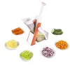 5 in 1 Multifunctional Vegetable Cutter Household Kitchen Radish Grater Slicer Shredded Garlic Cutter Kitchen Tools Accessories 5