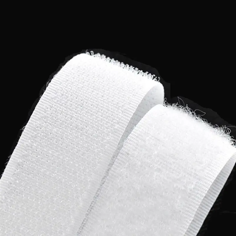 Versatile Sew-On Hook & Loop Tape | Durable Nylon Fabric Strap, 20-50mm Wide, for DIY Crafts, Sewing, and Home Decor