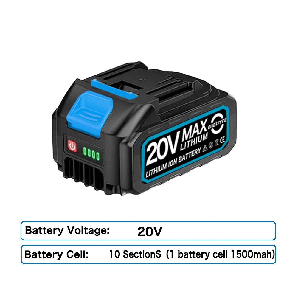 With Charger BL1860 Rechargeable Batteries18V Lithium Ion for Makita 18v Battery BL1840 BL1850 BL1830 BL1860B LXT400 Power tool 4