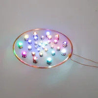 Diameter 3/4/5MM Miniature Wireless Power Supply LED Lamp Beads Model Induction Lights Tools Coil Kits 1