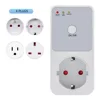 Automatic Voltage Protector Socket Switcher AC 220V Power Surge Safe Protector EU Plug Socket Voltage Safe Refrigerator Protect 2