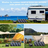Panneau solaire monocristallin Solar Play 200W, alimentation portable, système photovoltaïque complet pour le camping, la maison et les situations d'urgence 4