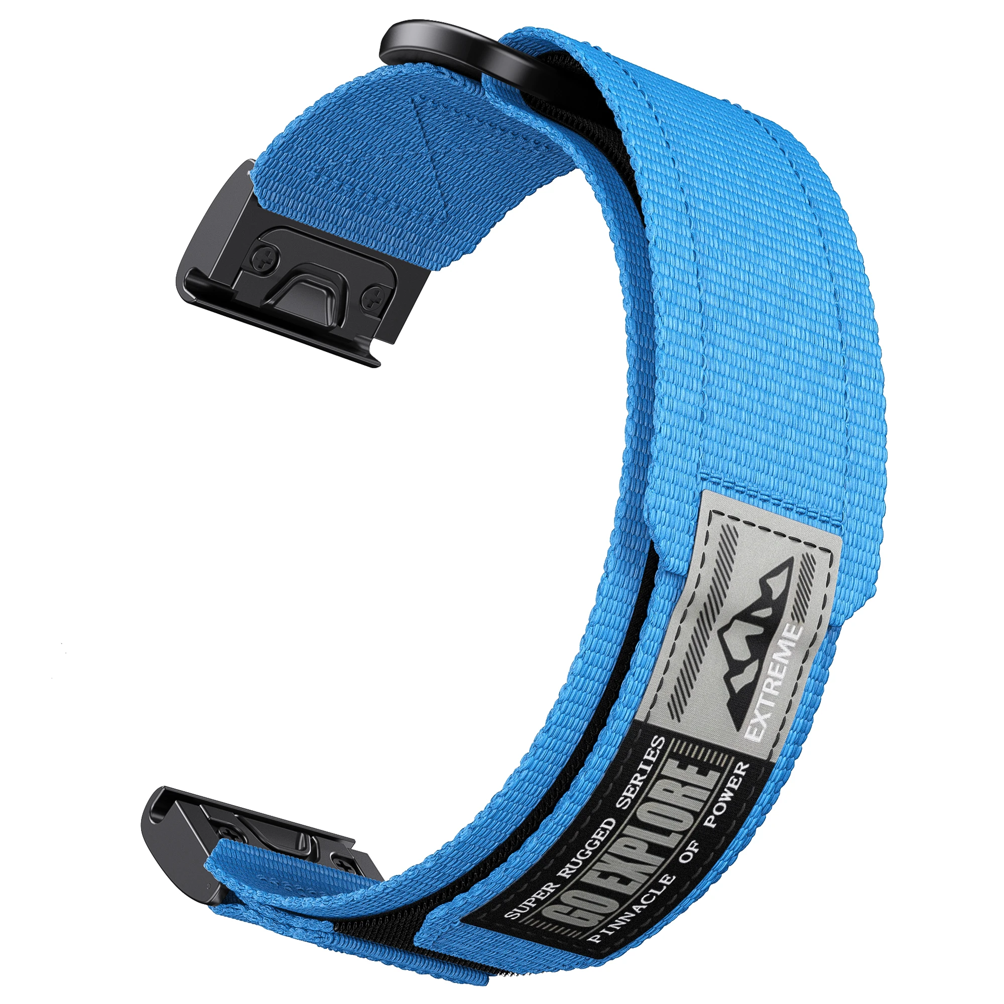 Nylon Quick Fit Strap Loop Band - 22mm & 26mm Adjustable Sizes