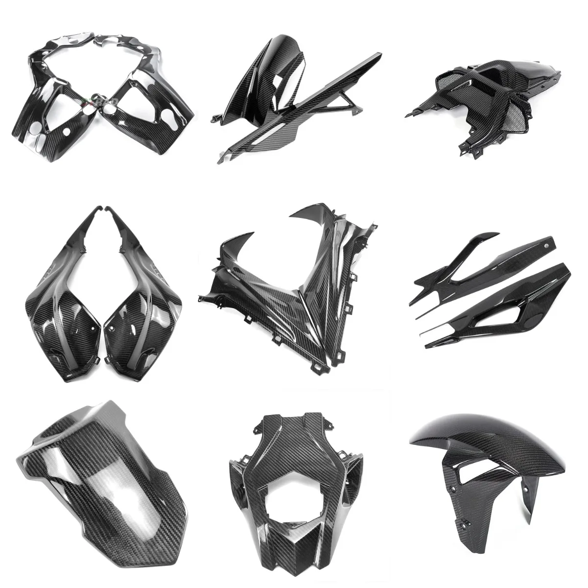 Carbon Fiber Motorcycle Full Fairing Kits Bmw S1000rr Fairing Kit K67 Carbon Fiber Full