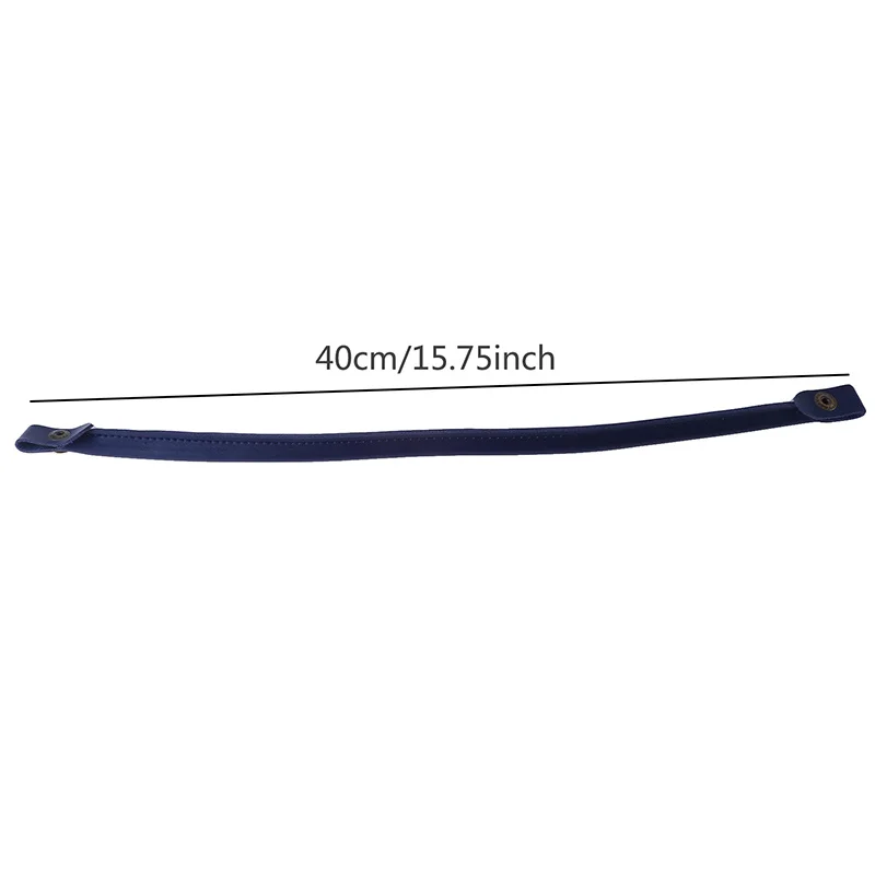 /3pcs Taschen griffe Ersatz für Handtaschen Frauen Umhängetasche Riemen Pu Ledertaschen Gürtel einfarbige Schließe Zubehör Griff – Detail 1