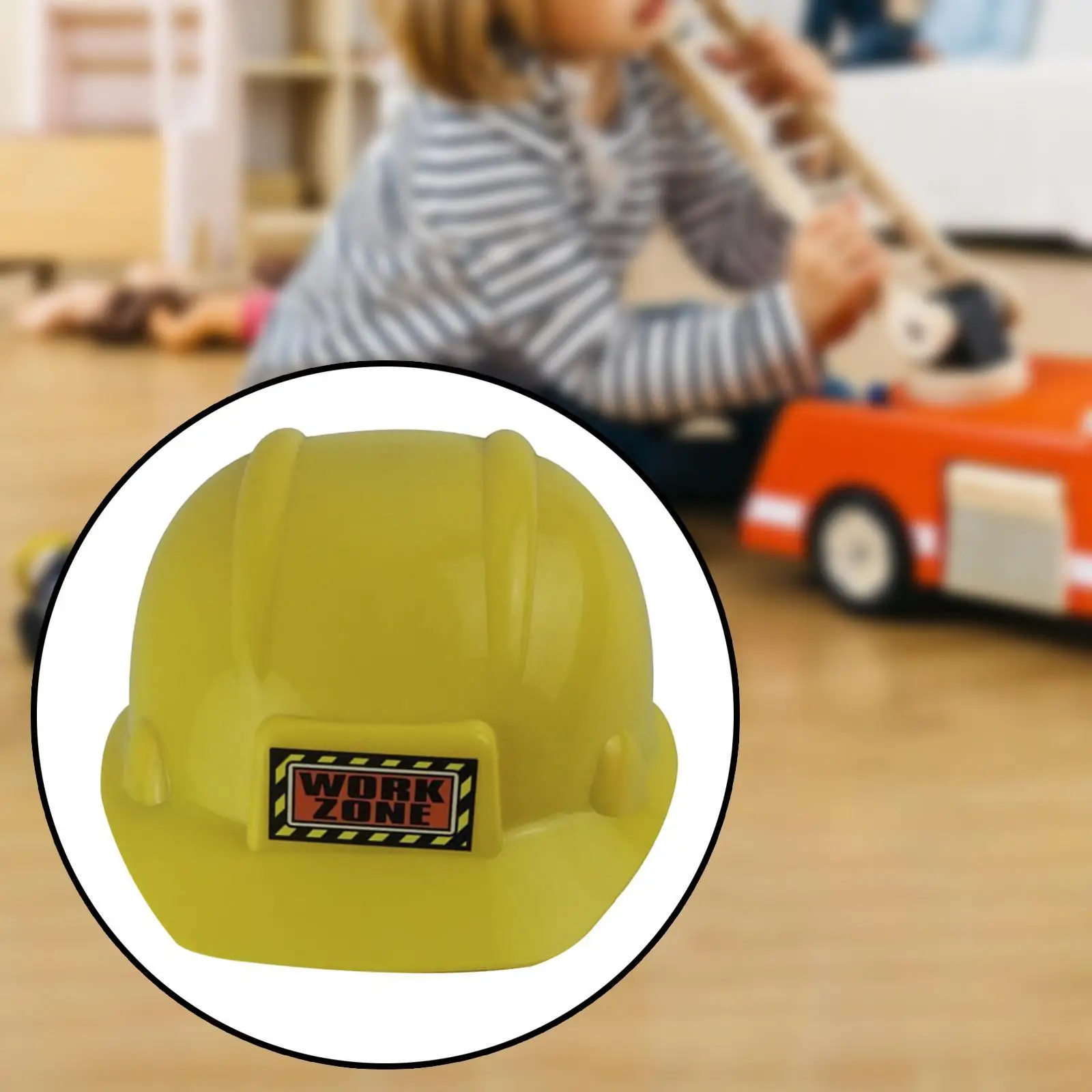 Kids Construction Hat Cosplay Worker Helmet for Birthday Gift Parties