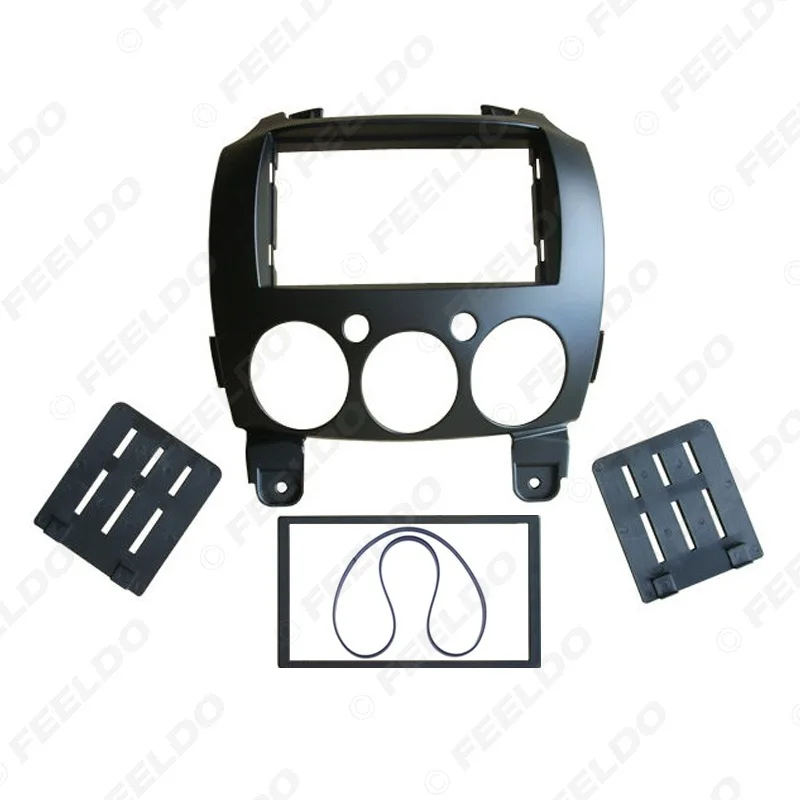 2DIN Car Stereo Dash Radio Fascia Kit for Mazda 2 （2010 ）Vehicles Installation Trim Panel |