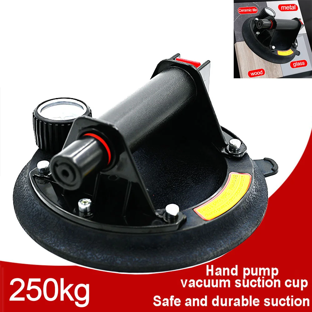 8-inch Crane Vacuum Suction Cup With Handle for Granite & Glass Lifting Window Replacement Suction cup For Tile Handling Tools