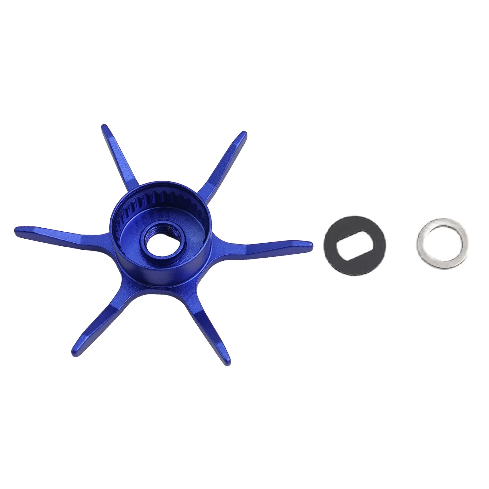 Modifizierte Aluminium-Sternbremse für Abu Max Serie B3B4P3P4P5 Wassertropfenrad Sechs-Stern-Bremse Angelrollen-Zubehör – Detail 11