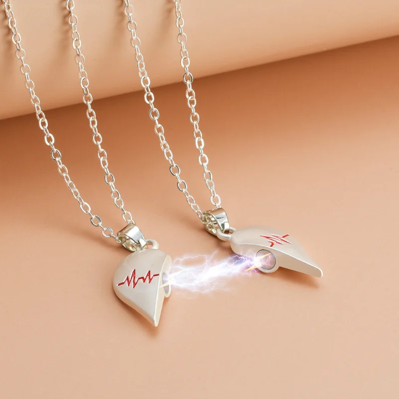 Stainless Steel Pendant Heartbeat Jewelry  Stainless Steel Razor Blade  Necklace - Necklace - Aliexpress