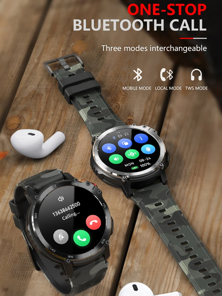 ο Ʈ ġ IP68   ȭ  ÷  ƮϽ Smartwatch 400mah 1.6 ġ 400*400 HD ȭ