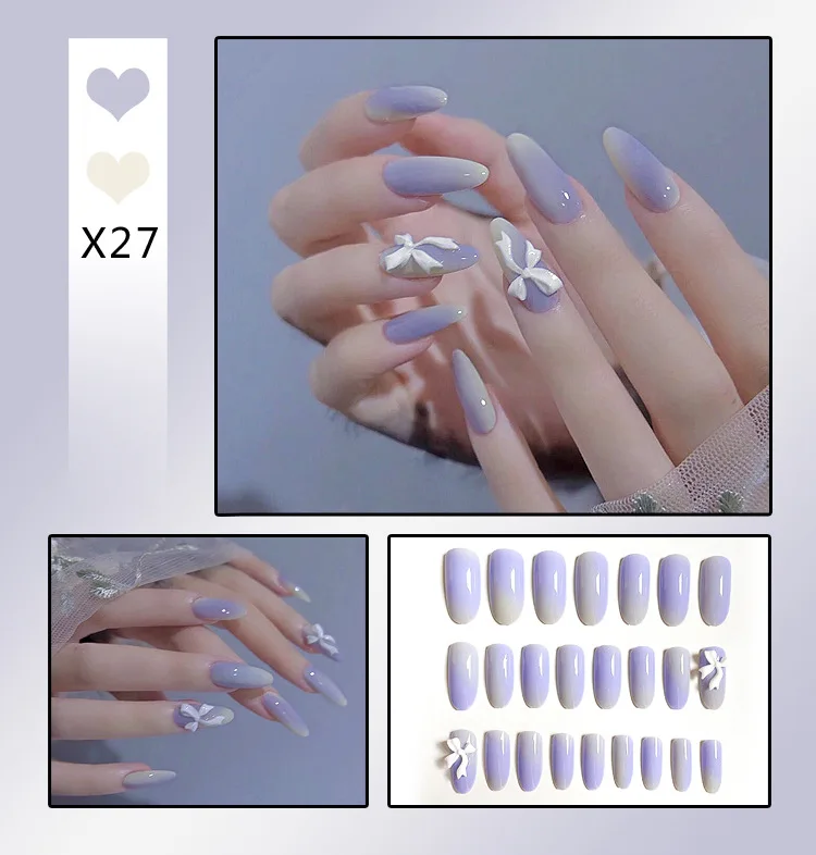 X27 Press On Nails
