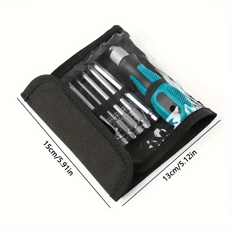 9pcs/set Screwdriver Set Slotted Phillips Screw Driver Magnetic Electrical Home Repair Hand Tool Kit