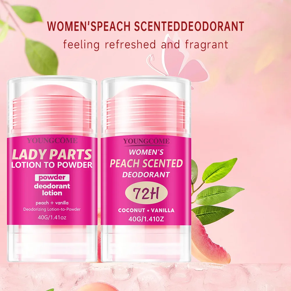 Peach Scent Antiperspirant Deodorant Stick Image 7