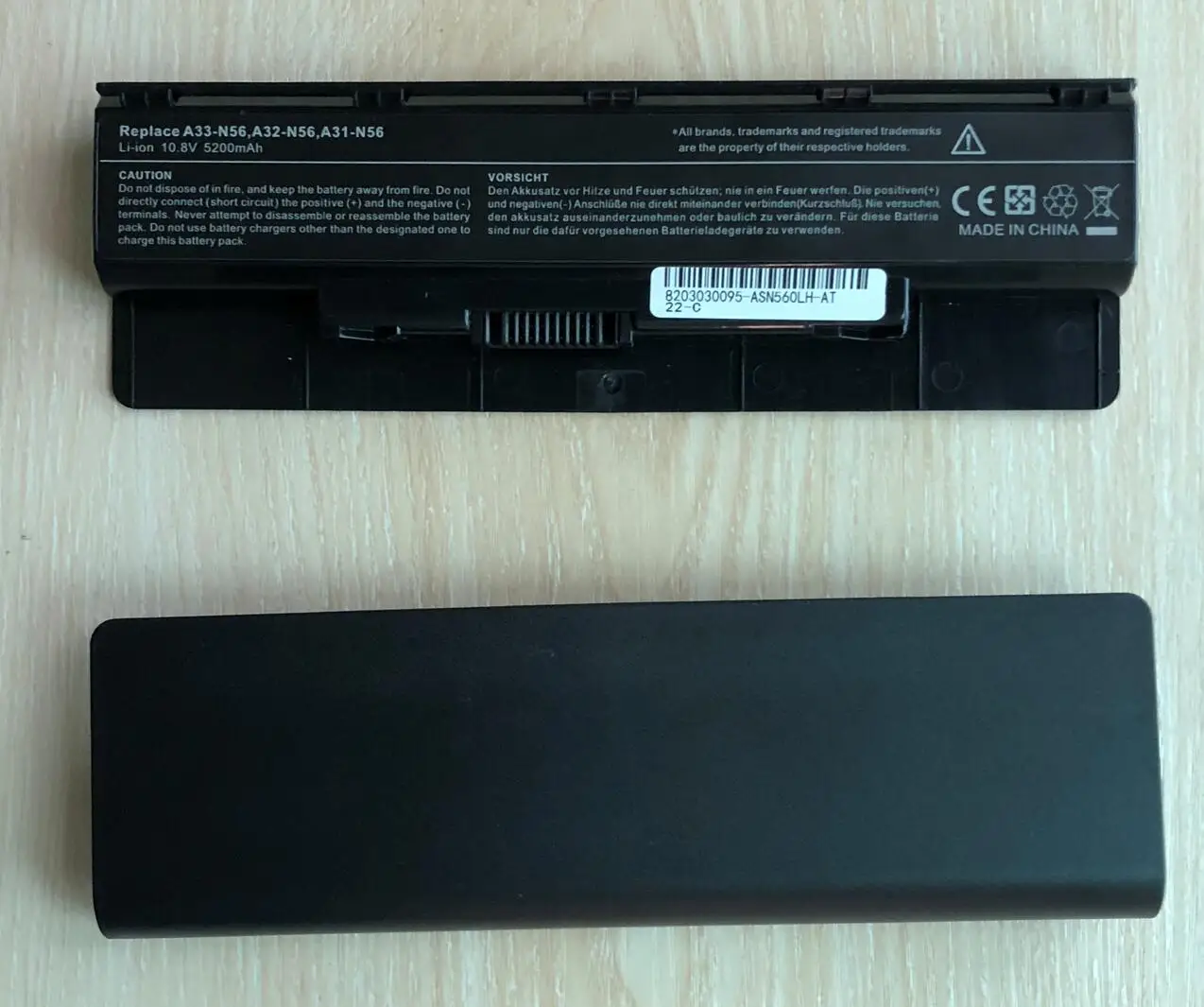 Baterias para Laptop Bateria para Asus Visual N46 N76 N56 N46v N56v B53v B53a F45a F45u N76v R500n N56d Baterias p/ laptop - Imagem 4