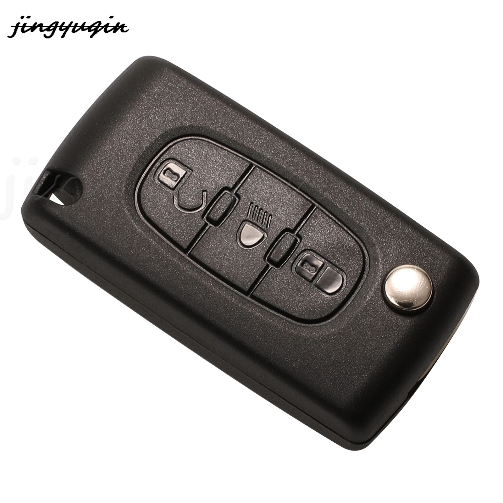 2/3 Buttons Flip Folding Remote Car Key Shell For Peugeot 107 206 307 407 408 For Citroen C2 C3 C4 C5 C6 CE0523/0536