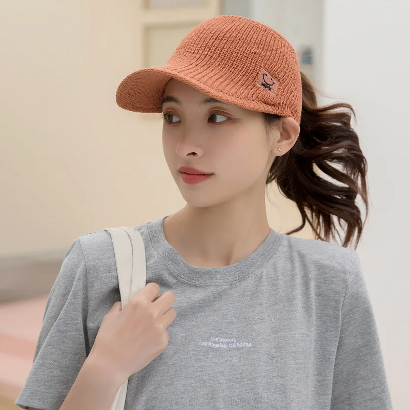 

Spring and Summer New Neighbor Girl Street Shooting Baseball Cap Golf Sports Sun Protection Sun-Proof Tie High Ponytail Peaked C