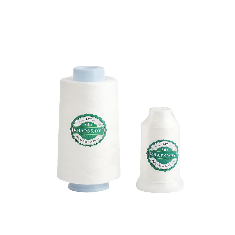 Rhapsody White Water Soluble Sewing Thread - Wash Away Quilting & Basting Thread