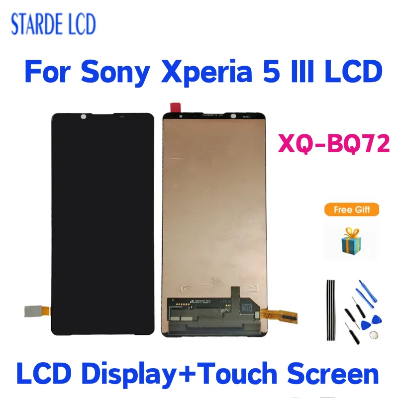 6.1 inch For Sony Xperia 5 III LCD Display Touch Screen Digitizer