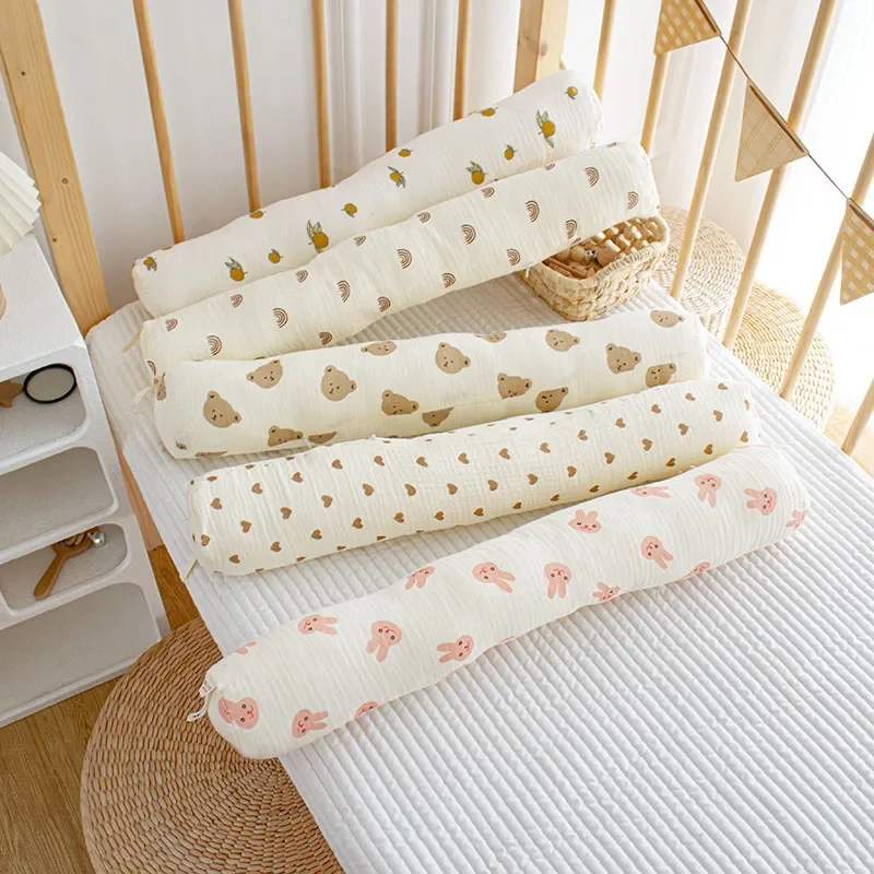 Column Multifunctional Baby Soothing Baby Head Protector Candy Pillow Nap Pillow, Anti-fence Fence Long Pillows