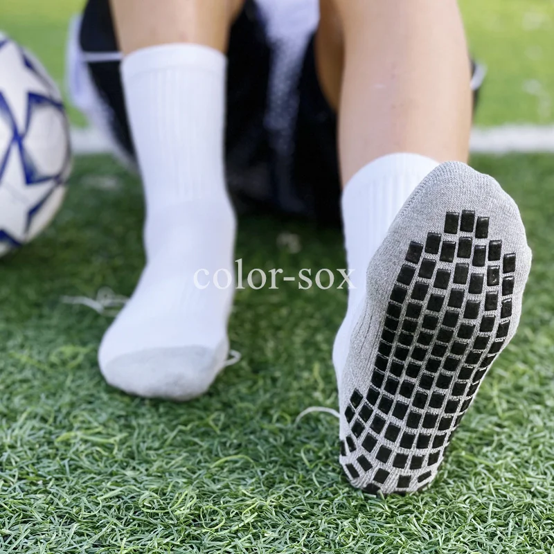 Compression Socks Running Men Grip Socks Football Soccer Basketball