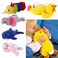 Cute Plush Feeding Bottles Bag Milk Wate Bottle Pouch Cover Toy Baby Nursing Bottle Cover Soothing Device 1