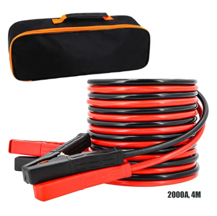 Câbles De Démarrage Pour Batterie Voiture - Connecteur EC5, Pinces Crocodile - Longueur 32 Cm - Compatible Boosters Portables 12V