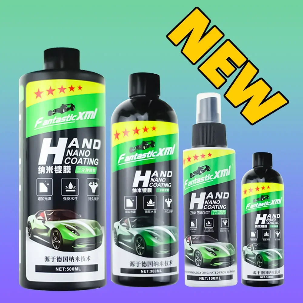 Ceramic Car Coating Nano Ceramic 500ml Car Coating Auto Detailing Products Liquid Spray Polish Wax Film Paint Care Protector Kit Accessories
