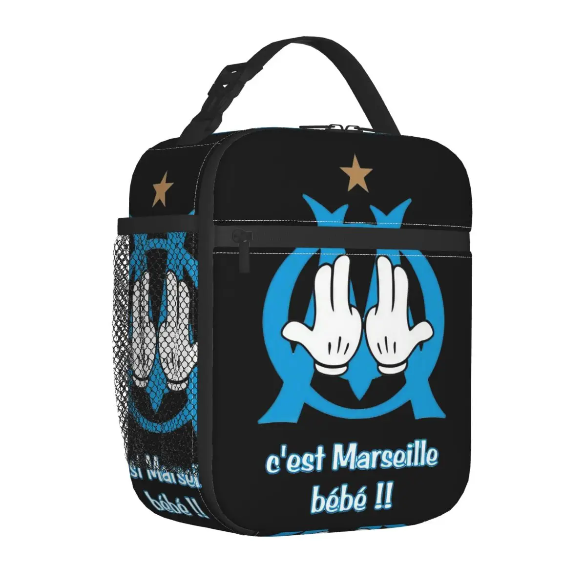 C'est Rapper OM Insulated Lunch Bags High Capacity JUL Lunch Container Thermal Bag Tote Box Office Travel Men Women
