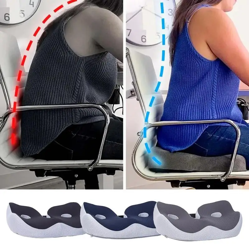 MemoryFoamHemorrhoidSeatCushionCarSeatSupportWaistPillow