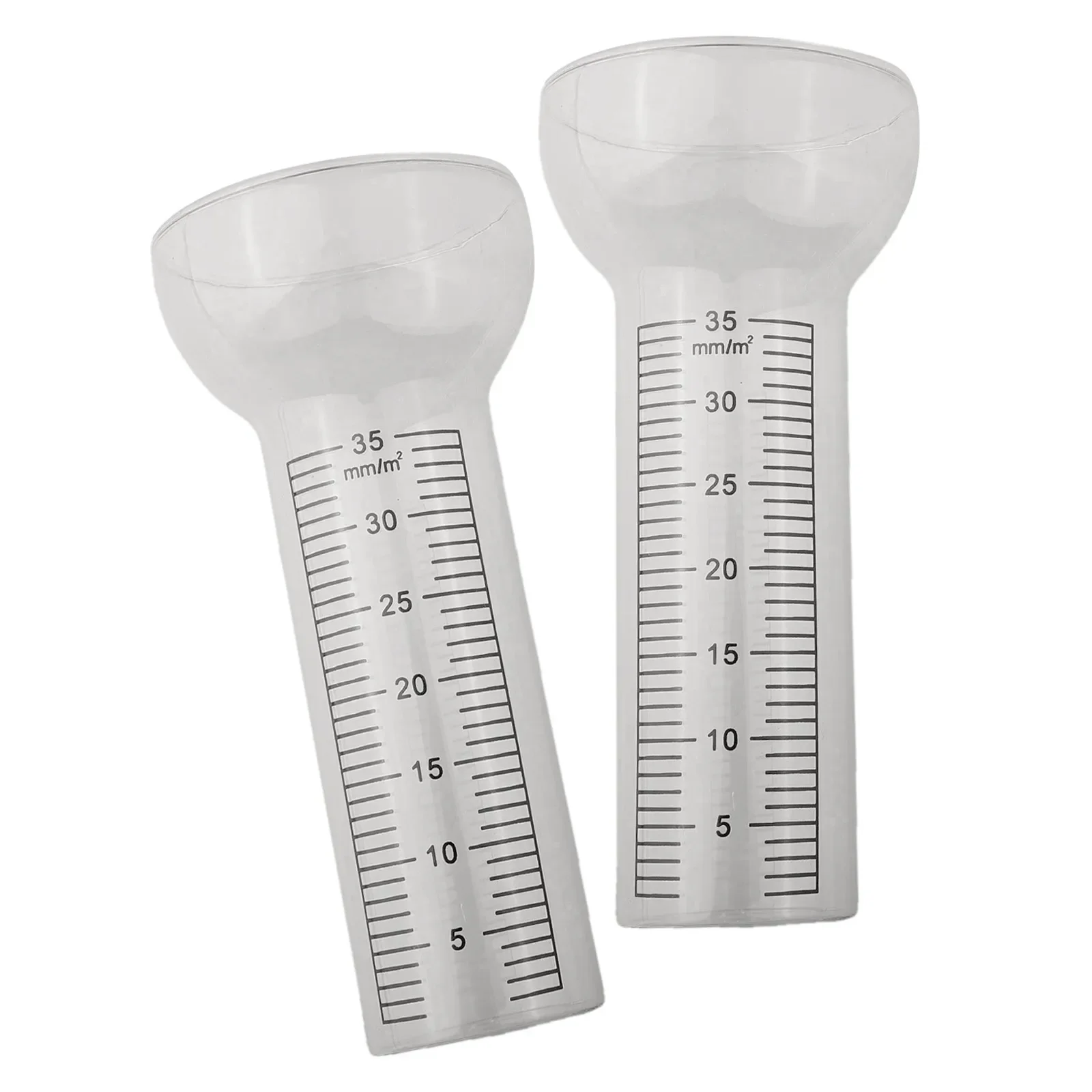 Rain Gauge Replacement Glass Precipitation Gauge Rainwater 35mm Home Garden Yard Outdoor Living Supplies