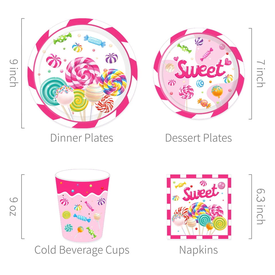 cartoon-lollipop-party-disposable-tableware-sets-sweet-candy-girls-birthday-plates-napkins-cups-baby-shower-party-camping-decor-aliexpress