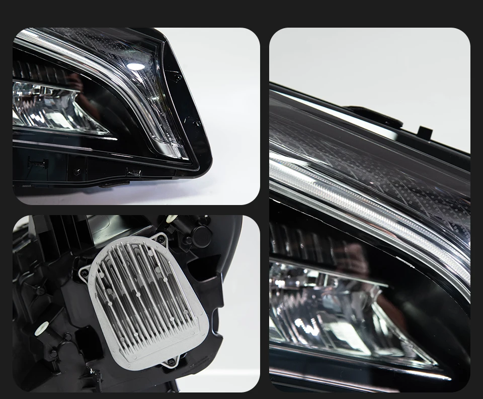 Car Lights for W117 2014-2020 CLA 220 CLA45 CLA260 LED Auto Headlight Assembly Upgrade High Configure Signal Lamp Accessories