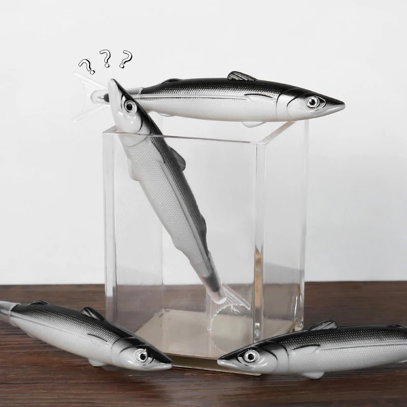 Penne A Sfera A Forma Di Squalo - Novità Simpatiche Penne Pesce Con Inchiostro Nero, Cancelleria Divertente Per Bambini, Regalo Di Compleanno E Materiale Scolastico