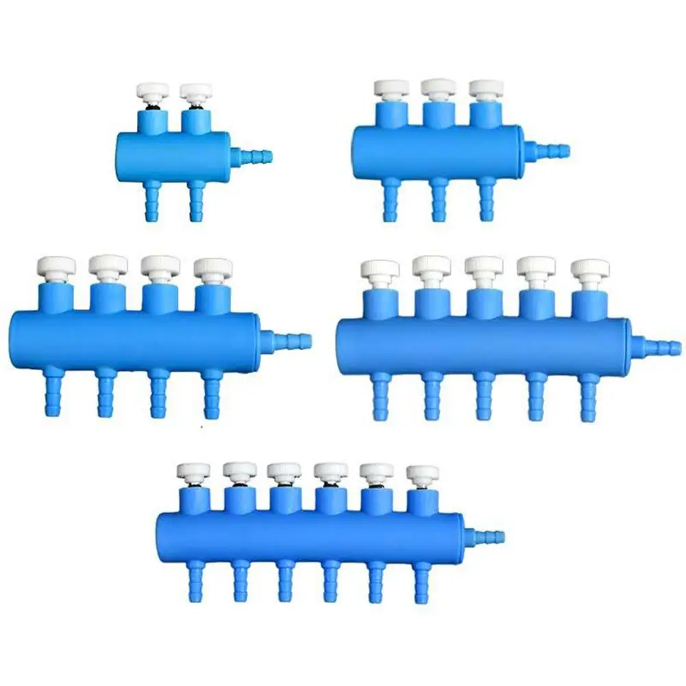 Aquarium Air Pump Flow Control Valve Distributor Hose Splitter Fish Tank Pump Accessories Tube Oxygen Pipe Split-flow Connector aquarium air pump accessories