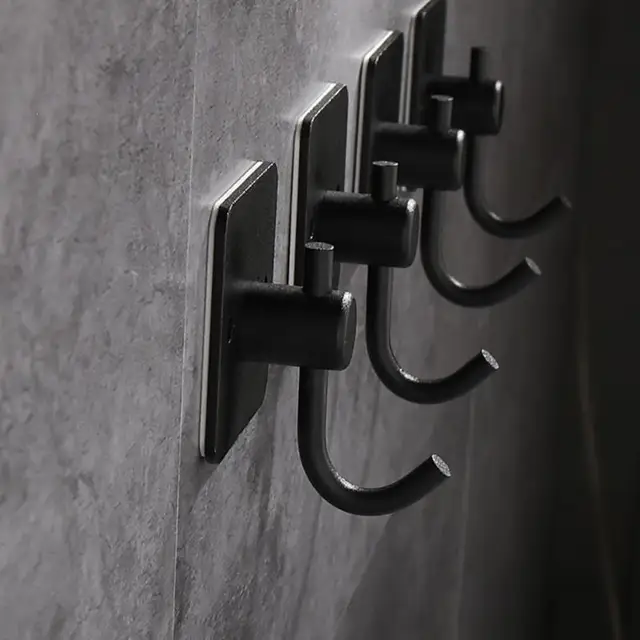 4 db Horog Hely Alumínium Erős Ruha Vákuum Szívó Csésze Nehéz Fürdőszoba Fogas Otthoni Tároló Kellékek - Image 5