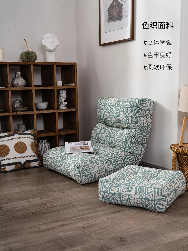 

Japanese-style futon cotton and linen cushion, bedroom floor fart cushion, soft seat pier, bay window, lazy sofa, thick tatami c
