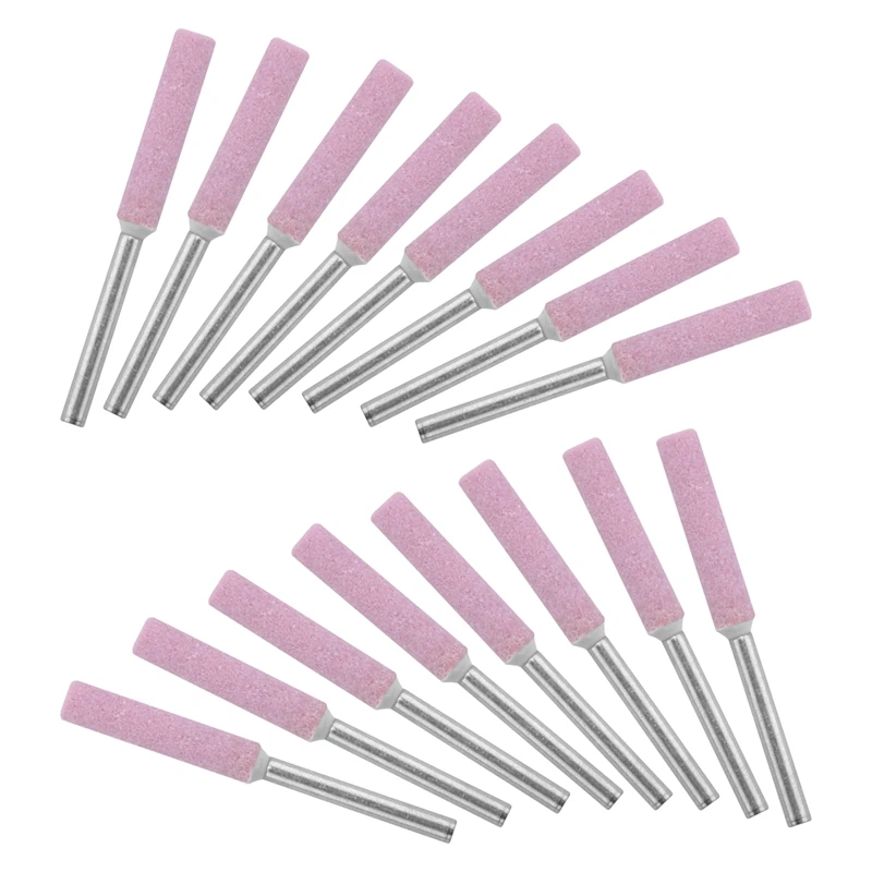 32Pcs Chainsaw Sharpener Grinding Stones 4.8Mm Sharpening Tool Stones